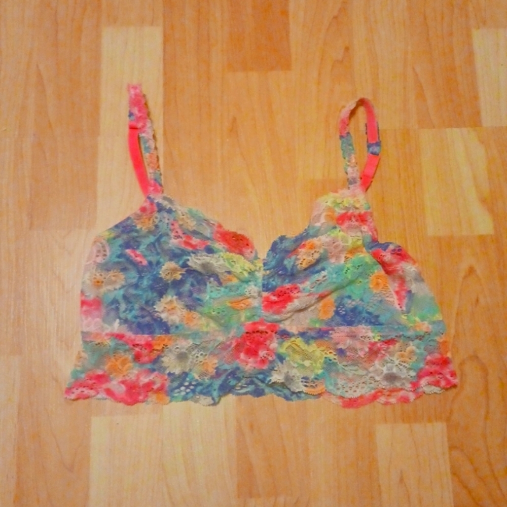 Rainbow floral 🌈 bralette
